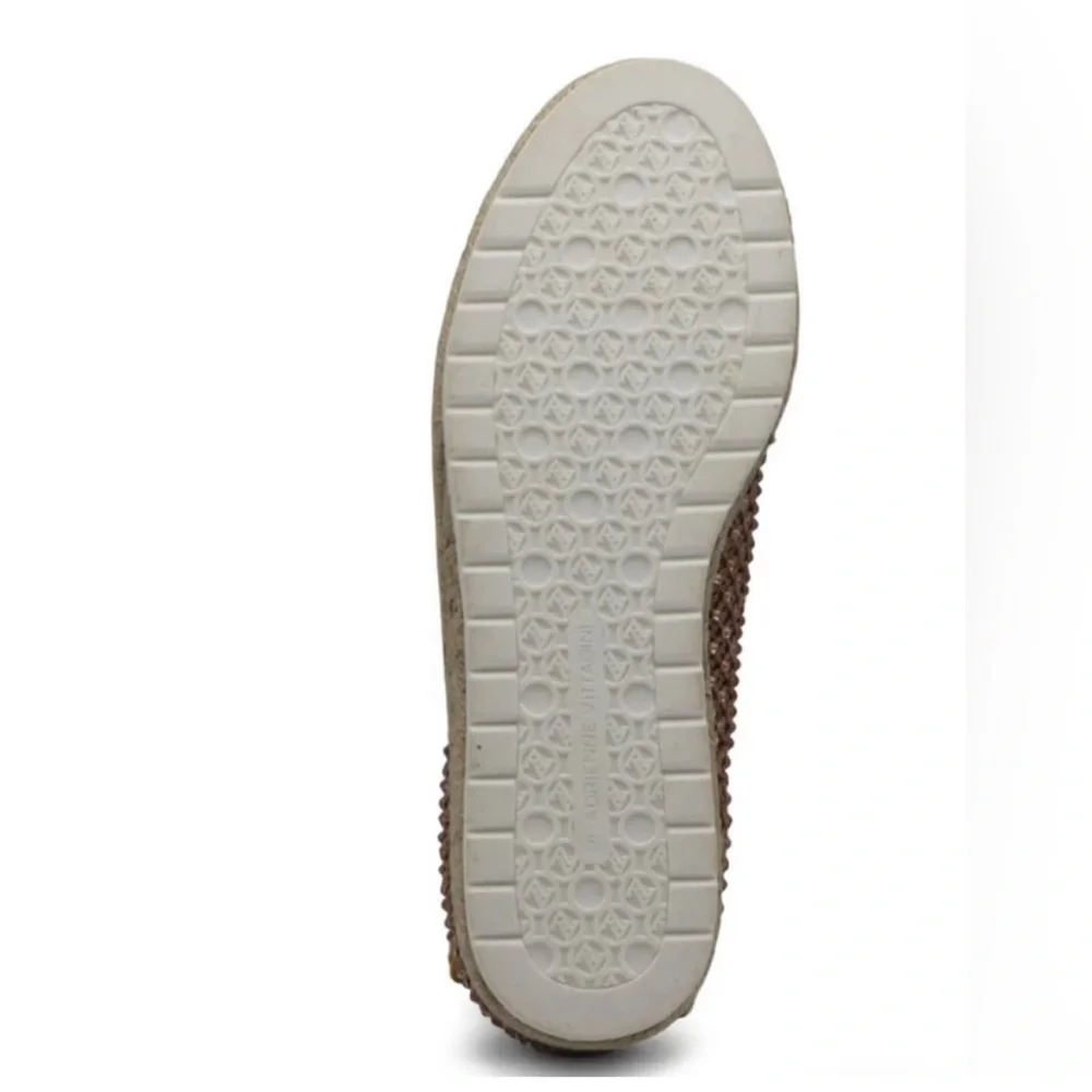 Adrienne Vittadini Nicola Slip-On Stretch Wedge Espadrilles NWT